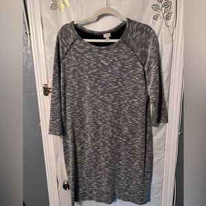 Merona Grey Sweater Dress – Size XL